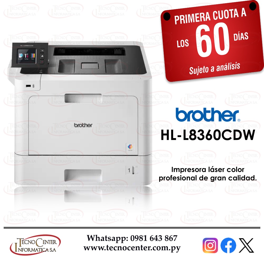 Impresora Láser Color Brother HL-L8360CDW