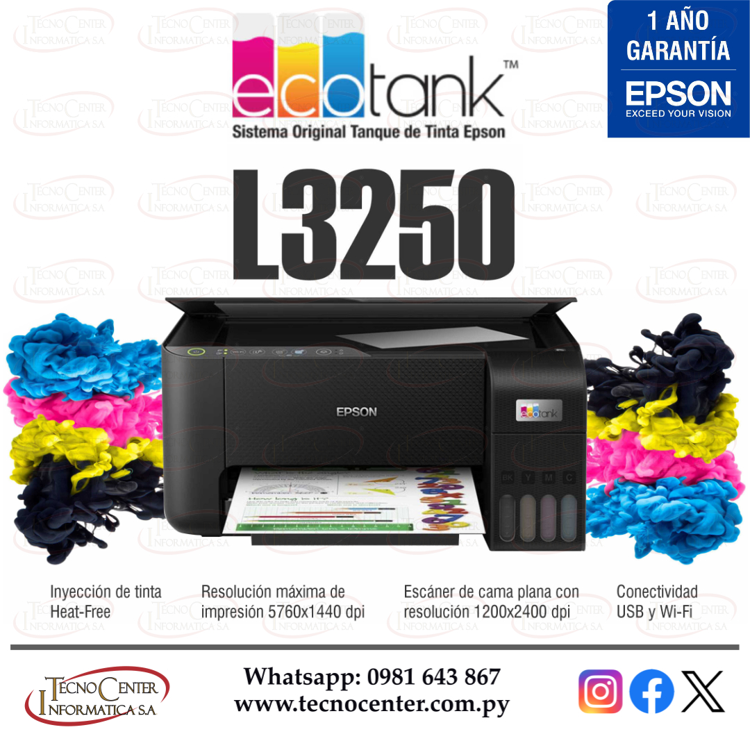 Impresora Multifuncional Epson EcoTank L3250