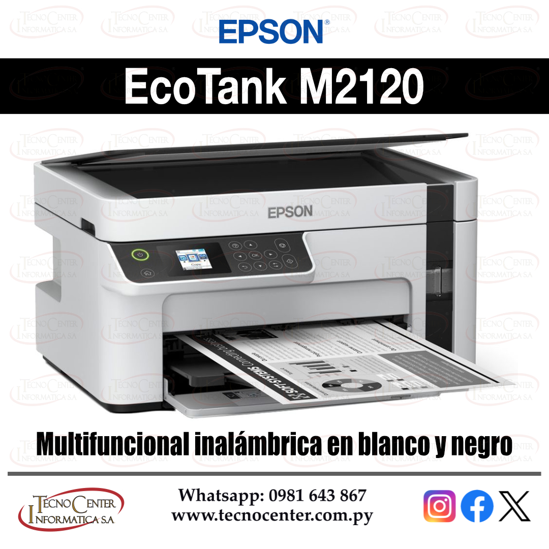 Impresora Multifuncional Epson EcoTank M2120