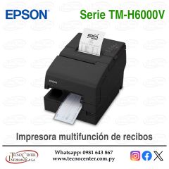 Impresora térmica y multifunción de recibos TM-H